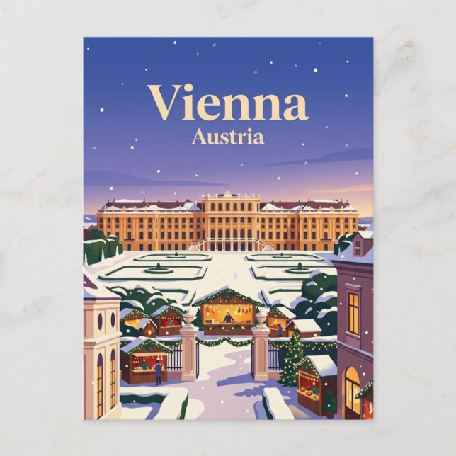 Postal Viena Austria (Anverso)
