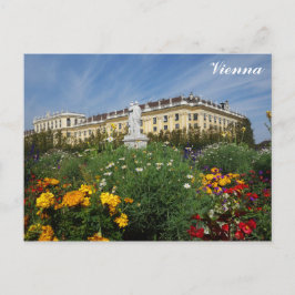Postal Viena Austria Foto de viaje Palacio Schonbrunn