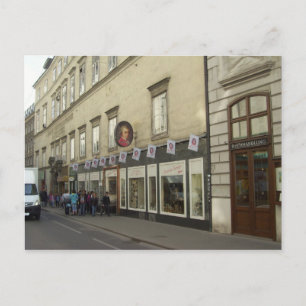 Postal Viena Austria Mozart