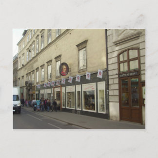 Postal Viena Austria Mozart