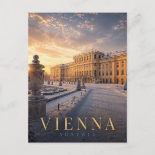 Postal Viena Austria Palacio de Schönbrunn REALMS