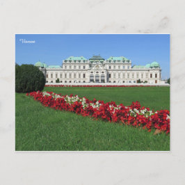 Postal Viena Belvedere, Austria