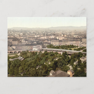 Postal Viena desde Riesenrad, Austria