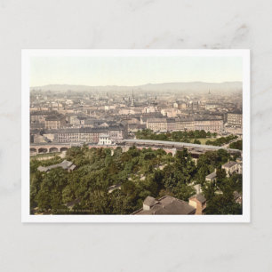Postal Viena desde Riesenrad, Austria