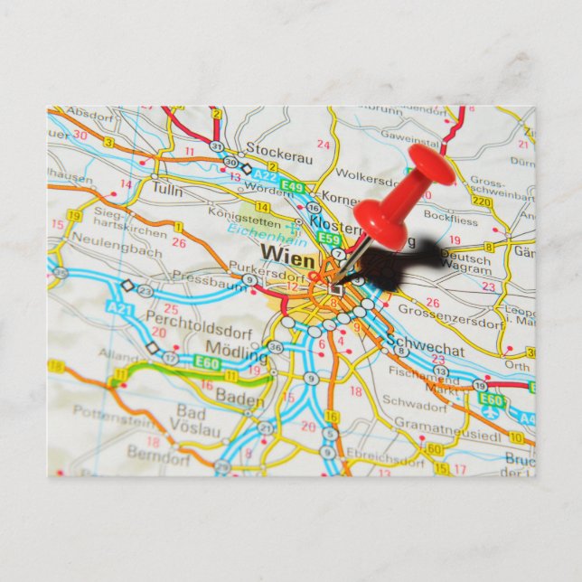 Postal Viena, Viena, Austria (Anverso)