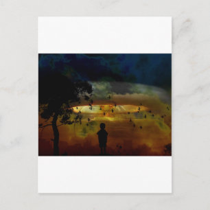 Postal Viendo el infierno