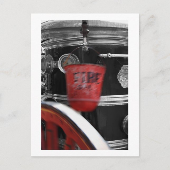 Postal Viendo rojo (Anverso)