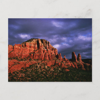 Postal Viene una tormenta