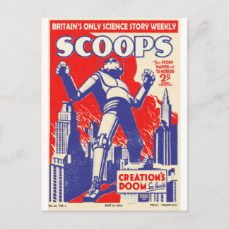 Postal ¡Vienen los robots británicos!