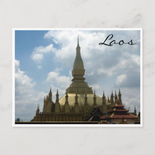 Postal vientiane golden stupa