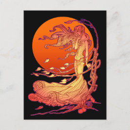 Postal Viento de Halloween