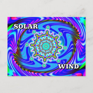 Postal VIENTO SOLAR (Puedes Cambiar las Palabras),