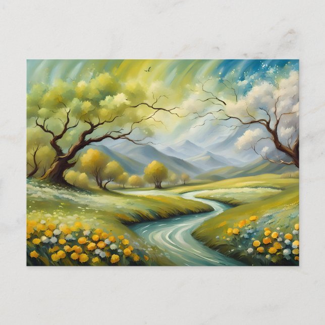 Postal Vientos de Marzo (Anverso)