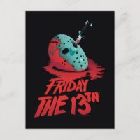 Viernes 13 | Cuchillo a través de una máscara de h