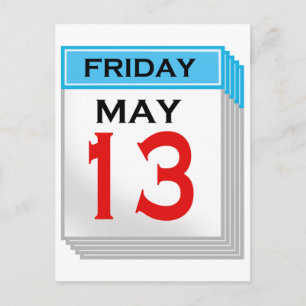 Postal Viernes 13 de mayo
