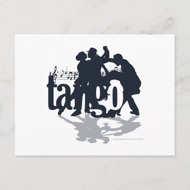 Postal Viernes de ilustracion: Tango (Anverso)