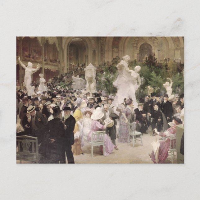 Postal Viernes en el Salón de Artistas Franceses, 1911 (Anverso)