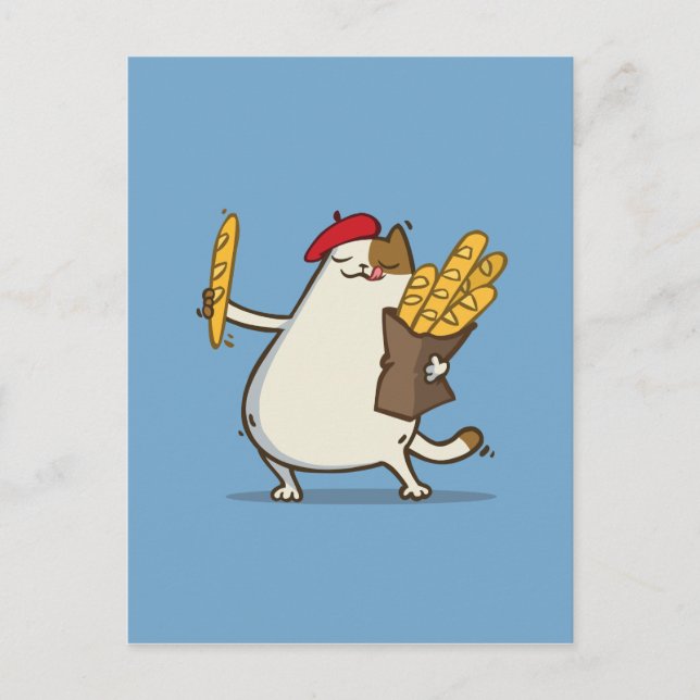 Postal Viernes - Gato 3 (Anverso)