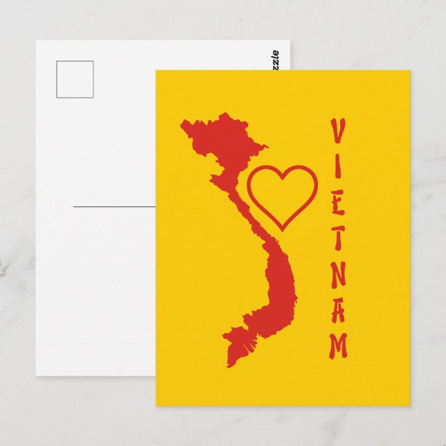 Postal Vietnam (Anverso / Reverso)