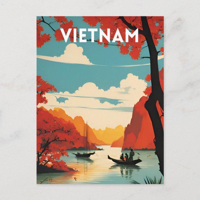Postal Vietnam Vintage (Anverso)
