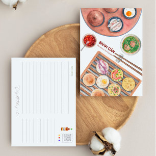Postal vietnamita para panqueque de arroz - BANH C