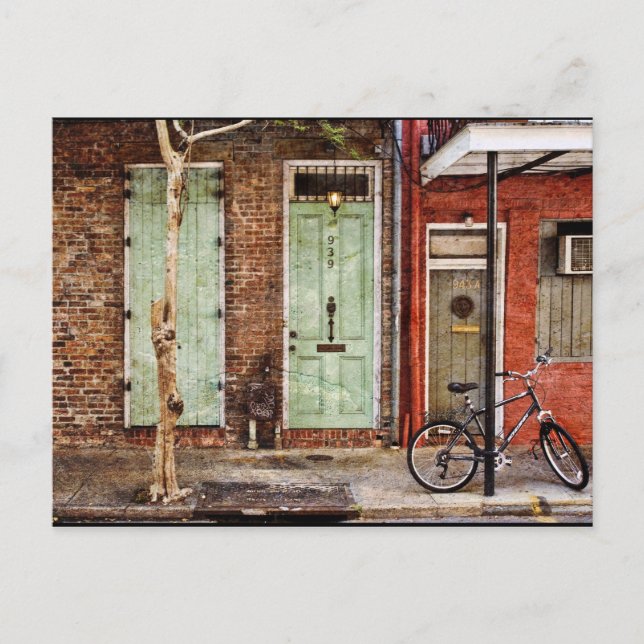 Postal Vieux Carre Doorways (Anverso)