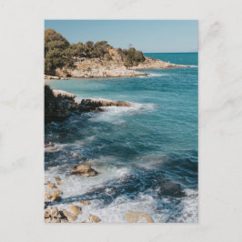 Postal View at Kassiopi village coast, Corfu