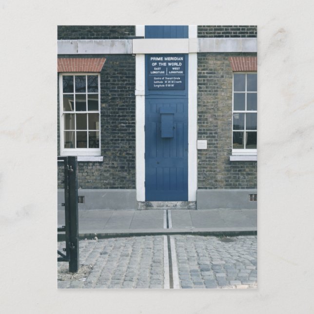 Postal VIew de la línea meridiana (Anverso)