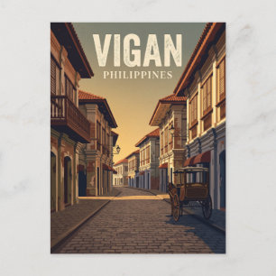 Postal Vigan Calle Crisologo Filipinas