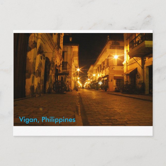 Postal Vigan, Ilocos Sur (Anverso)