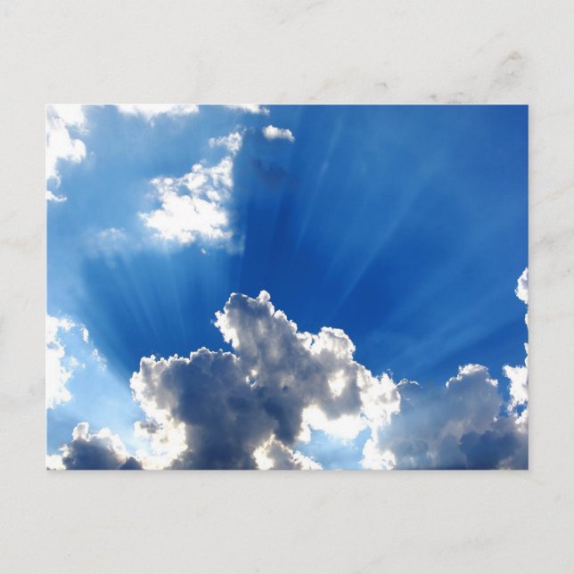 Postal Vigas de sol (Anverso)