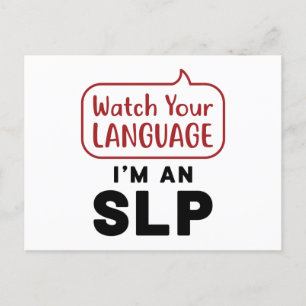 Postal Vigila tu idioma Soy un SLP