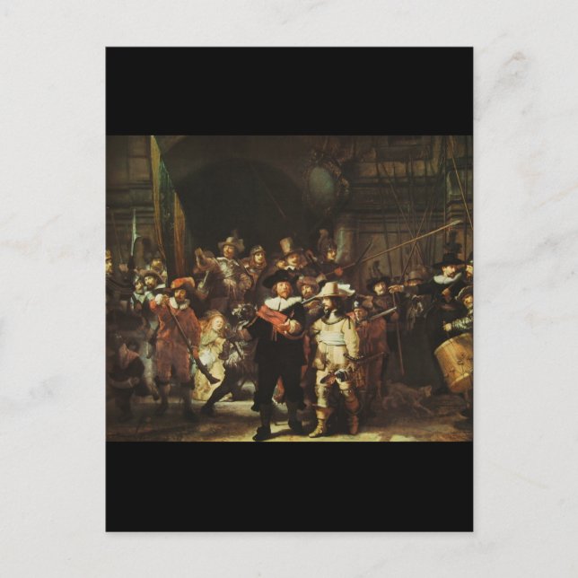 Postal Vigilancia nocturna (Anverso)