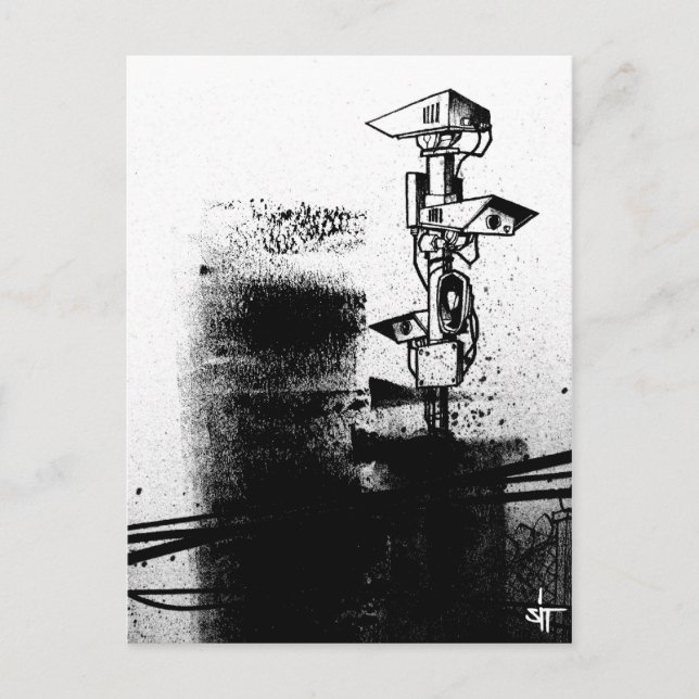 Postal "Vigilancia" SIT (Anverso)