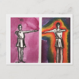 Postal Vii RITMIC SAGRADO,VIII MOVIMIENTOS DE BAILE TARJE