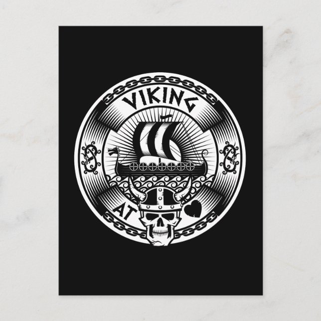 Postal Viking at Heart (Anverso)