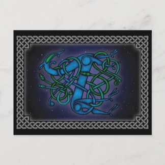 Postal Viking Design - Bestia de Urnes