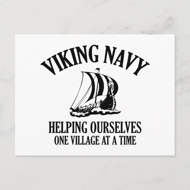 Postal Viking Navy (Anverso)