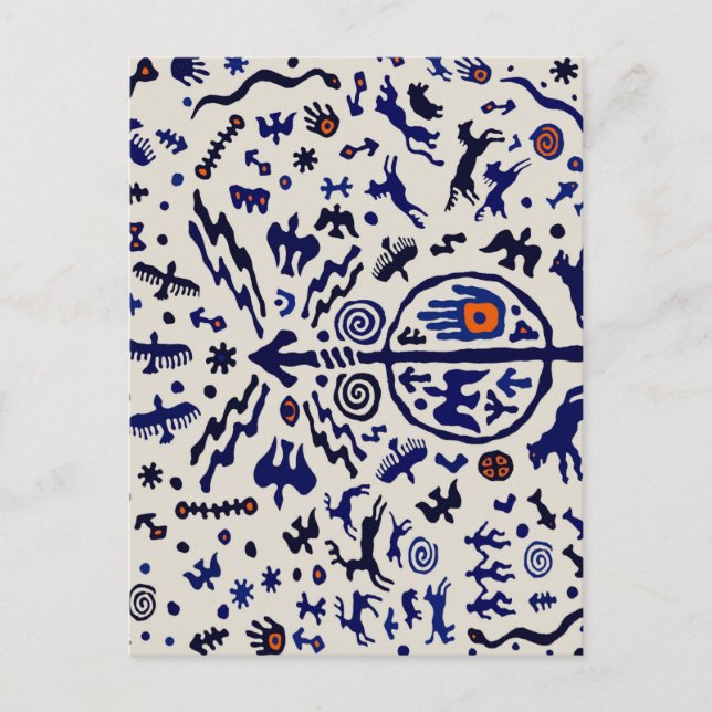 Postal Viking Shaman Ritual Talisman (Anverso)