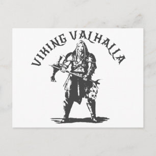 Postal Viking Valhalla - Diseño 6