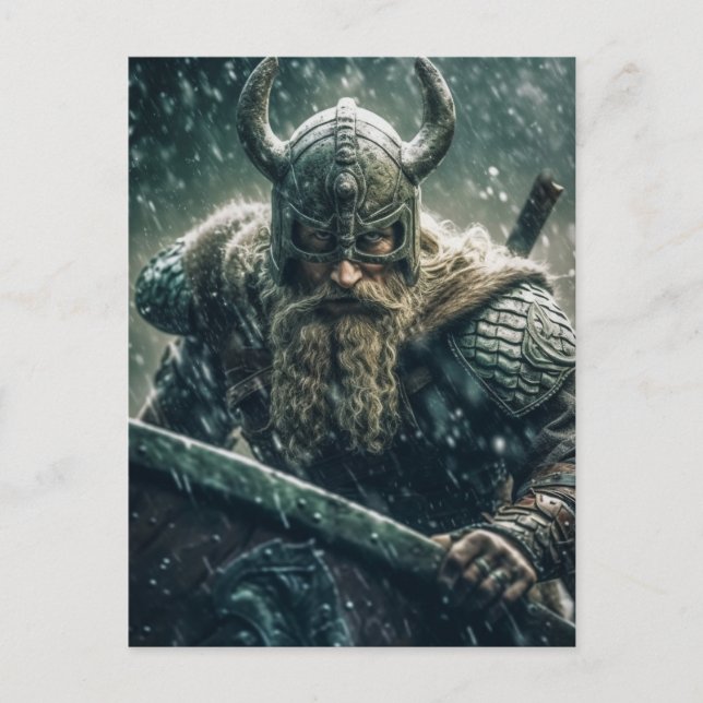 Postal Viking Warrior (Anverso)