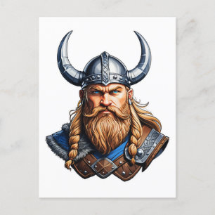 Postal Vikings Nordic Man