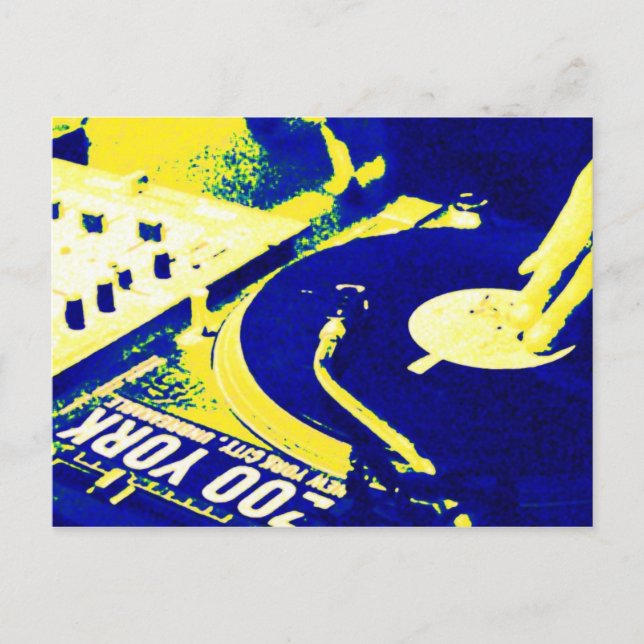 Postal Vil 3 giratorio DJ (Anverso)