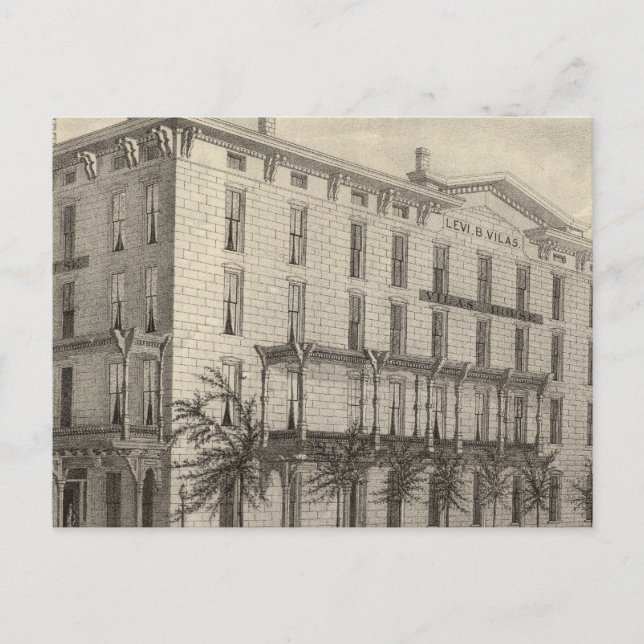 Postal Vilas House, Madison, Wis (Anverso)