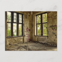 Postal Villa Abandonada Que Decadía Con La Postcarta Del