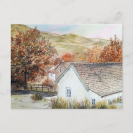 Postal Villa Buttermere, distrito de los lagos, Inglaterr