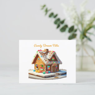 Postal Villa de Ensueño de Dulces Caprichosos   Pan de Je