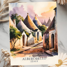 Postal Villa italiana Trulli Vintage Alberobello Puglia