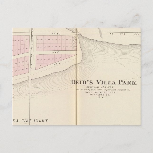 Postal Villa Park de Reid, NJ (Anverso)