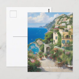 Postal Villa Treville Positano Italia